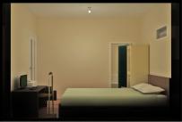 kamar tidur dan kamar mandi dalam